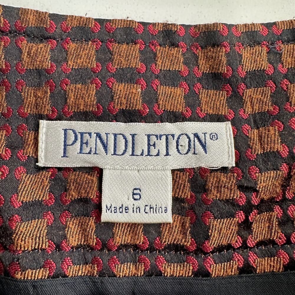 Pendleton Jacquard Patch Pocket Kick Pleat Knee L… - image 8